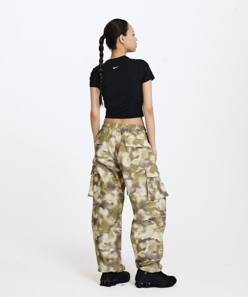 ★NIKE★W NSW MID RISE OVERSIZED CAMO カーゴパンツ★追跡可 セール】ナイキ スポーツウェア ウィメンズ ミッドライズ