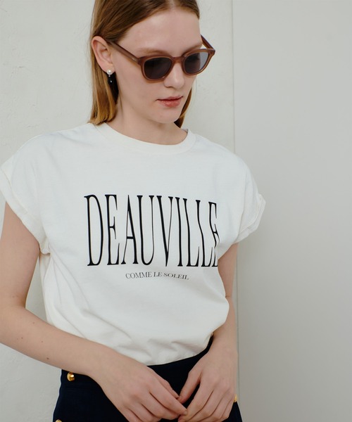 allureville（アルアバイル）の「ピグメントダイターンバックスリーブ