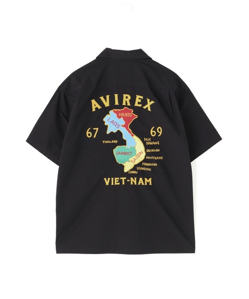 AVIREX（アヴィレックス）の「《WEB&DEPOT限定》 VIETNAM SHIRT / ベトナム半袖シャツ / AVIREX / アヴィレックス（シャツ/ブラウス・メンズ・オリーブ/ネイビー/ブラック・MEDIUM/LARGE/X-LARGE/XX-LARGE）」の13枚目の写真