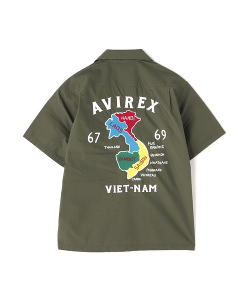 AVIREX（アヴィレックス）の「《WEB&DEPOT限定》 VIETNAM SHIRT / ベトナム半袖シャツ / AVIREX / アヴィレックス（シャツ/ブラウス・メンズ・オリーブ/ネイビー/ブラック・MEDIUM/LARGE/X-LARGE/XX-LARGE）」の16枚目の写真