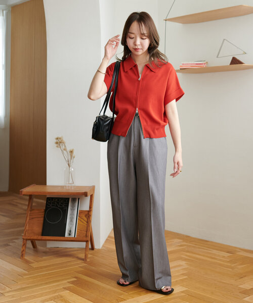 [DINT] P9157 ストレート スラックス epnok スラックス ストレートカラースラックスパンツ メンズ