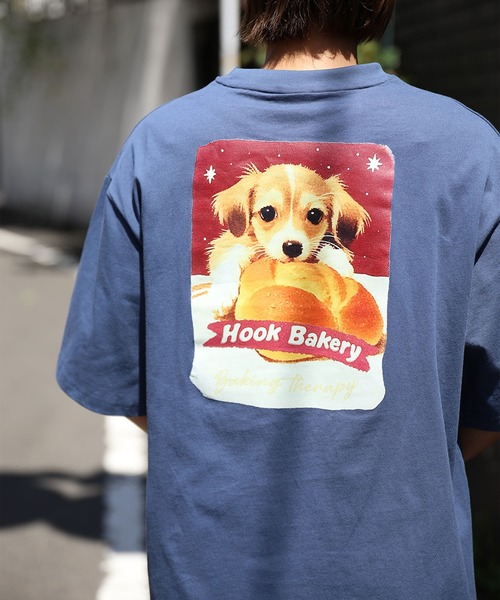 HOOK(フック)の「HOOK -original- 「HOOK BAKERY」シリーズアンティーク動物プリントTEE (SS)(Tシャツ/カットソー・メンズ・ベージュ系その他/グレー系その他7/パープル系その他4/ブラック/ホワイト/ホワイト系その他4/ブラック系その他3/パープル系その他3/ブルー/ベージュ/グレー系その他2/グレー系その他5/グレー系その他/ブルー系その他2/ホワイト系その他6/ホワイト系その他7・LARGE/MEDIUM/X-LARGE)」の13枚目の写真