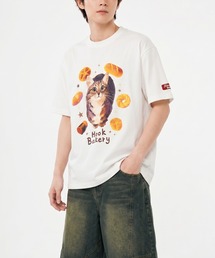 HOOK | HOOK -original-　「HOOK BAKERY」シリーズアンティーク動物プリントTEE (SS)(Tシャツ/カットソー)