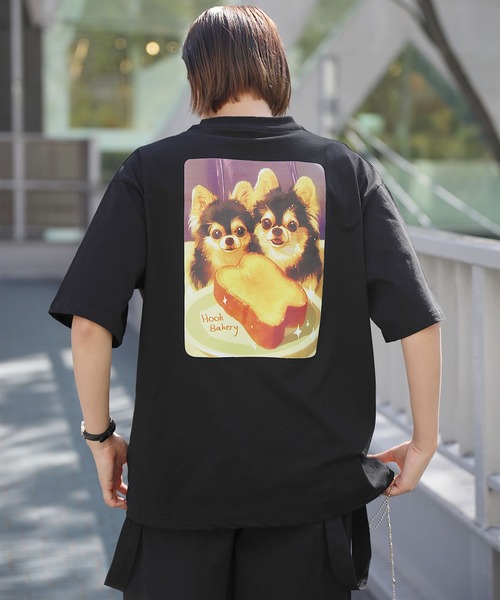 HOOK(フック)の「HOOK -original- 「HOOK BAKERY」シリーズアンティーク動物プリントTEE (SS)(Tシャツ/カットソー・メンズ・ベージュ系その他/グレー系その他7/パープル系その他4/ブラック/ホワイト/ホワイト系その他4/ブラック系その他3/パープル系その他3/ブルー/ベージュ/グレー系その他2/グレー系その他5/グレー系その他/ブルー系その他2/ホワイト系その他6/ホワイト系その他7・LARGE/MEDIUM/X-LARGE)」の7枚目の写真