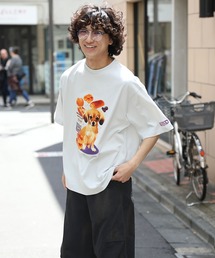 HOOK（フック）の「HOOK -original-　「HOOK BAKERY」シリーズアンティーク動物プリントTEE (SS)（Tシャツ/カットソー）」