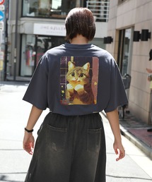 HOOK（フック）の「HOOK -original-　「HOOK BAKERY」シリーズアンティーク動物プリントTEE (SS)（Tシャツ/カットソー）」