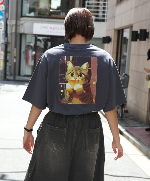HOOK(フック)の「HOOK -original- 「HOOK BAKERY」シリーズアンティーク動物プリントTEE (SS)(Tシャツ/カットソー・メンズ・ベージュ系その他/グレー系その他7/パープル系その他4/ブラック/ホワイト/ホワイト系その他4/ブラック系その他3/パープル系その他3/ブルー/ベージュ/グレー系その他2/グレー系その他5/グレー系その他/ブルー系その他2/ホワイト系その他6/ホワイト系その他7・LARGE/MEDIUM/X-LARGE)」の9枚目の写真