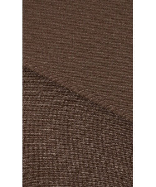 AOYAMA（アオヤマ）の「【手軽スーツ・パンツ】ビジネスからカジュアルまで◎テーパードパンツ/ブラウン/茶/9分丈｜通勤＆オフィス＆入卒｜自宅で洗える・防シワ・撥水加工・セットアップ着用可｜ゼロプレッシャースーツ｜（スーツパンツ・レディース・ブラウン・S/M/L/LL）」の2枚目の写真