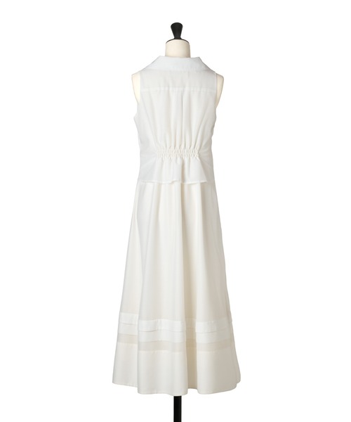 ワンピース Herlipto Marianne Layered Tuck Dress S Marianne Layered Tuck Dress（ワンピース）｜Her lip to（ハー