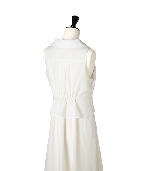 ワンピース Herlipto Marianne Layered Tuck Dress S Marianne Layered Tuck Dress（ワンピース）｜Her lip to（ハー