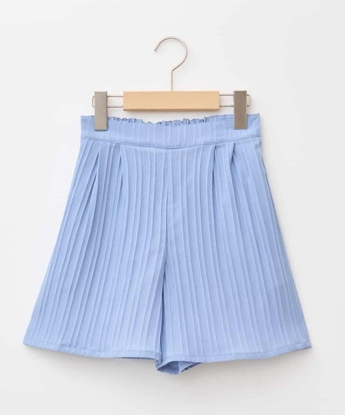 a.v.v（アーヴェヴェ）の「[100-160]【セットアップにも出来る】２タックショートパンツ（その他パンツ・キッズ・ブルー/ブラック・100/130/160/150/140/120/110）」の5枚目の写真