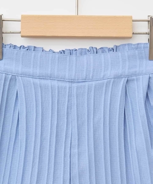 a.v.v（アーヴェヴェ）の「[100-160]【セットアップにも出来る】２タックショートパンツ（その他パンツ・キッズ・ブルー/ブラック・100/130/160/150/140/120/110）」の7枚目の写真