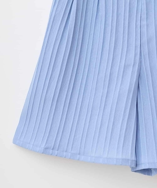 a.v.v（アーヴェヴェ）の「[100-160]【セットアップにも出来る】２タックショートパンツ（その他パンツ・キッズ・ブルー/ブラック・100/130/160/150/140/120/110）」の9枚目の写真