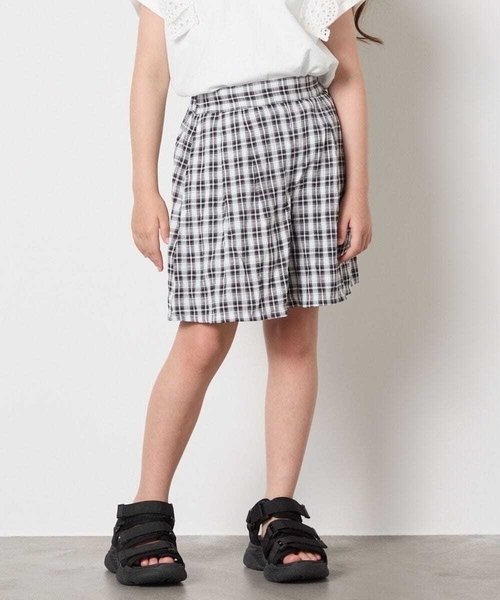 a.v.v（アーヴェヴェ）の「[100-160]【セットアップにも出来る】２タックショートパンツ（その他パンツ・キッズ・ブルー/ブラック・100/130/160/150/140/120/110）」の12枚目の写真