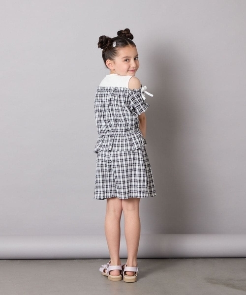 a.v.v（アーヴェヴェ）の「[100-160]【セットアップにも出来る】２タックショートパンツ（その他パンツ・キッズ・ブルー/ブラック・100/130/160/150/140/120/110）」の16枚目の写真