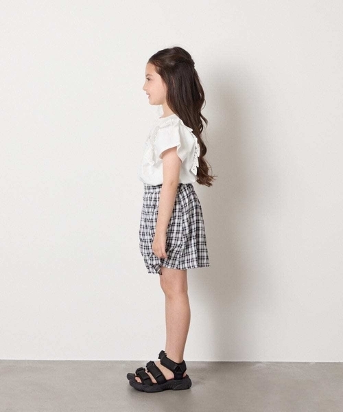 a.v.v（アーヴェヴェ）の「[100-160]【セットアップにも出来る】２タックショートパンツ（その他パンツ・キッズ・ブルー/ブラック・100/130/160/150/140/120/110）」の22枚目の写真