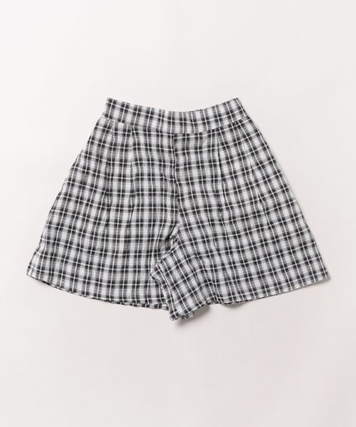 a.v.v（アーヴェヴェ）の「[100-160]【セットアップにも出来る】２タックショートパンツ（その他パンツ・キッズ・ブルー/ブラック・100/130/160/150/140/120/110）」の4枚目の写真