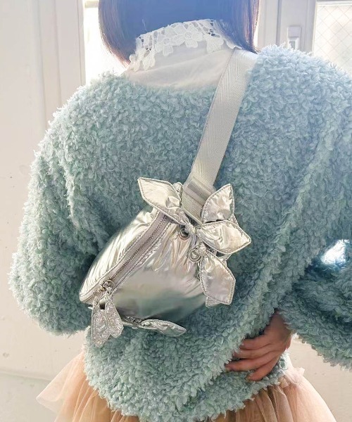 Casselini(キャセリーニ)の「CASSELINI/キャセリーニ リボンウエストポーチ(ボディバッグ/ウエストポーチ・レディース・レッド/シルバー/ブラック・ONE SIZE)」の14枚目の写真