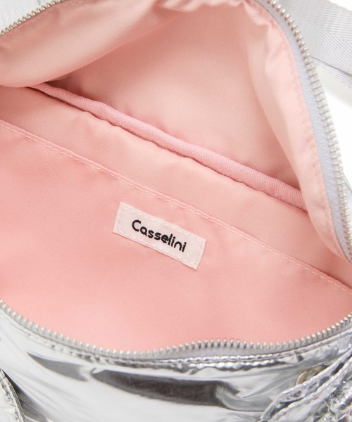 Casselini(キャセリーニ)の「CASSELINI/キャセリーニ リボンウエストポーチ(ボディバッグ/ウエストポーチ・レディース・レッド/シルバー/ブラック・ONE SIZE)」の22枚目の写真