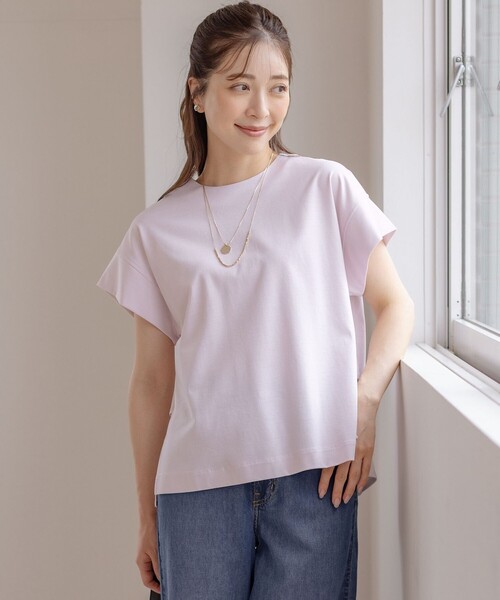 組曲（クミキョク）の「バックフリル カットソー（Tシャツ/カットソー・レディース・グレー系/ホワイト系/ピンク系/ブラック系・F）」の22枚目の写真