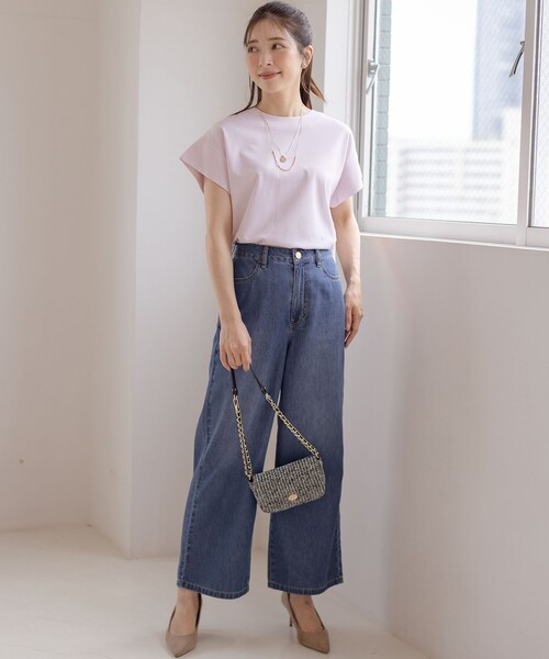 組曲（クミキョク）の「バックフリル カットソー（Tシャツ/カットソー・レディース・グレー系/ホワイト系/ピンク系/ブラック系・F）」の19枚目の写真