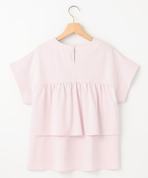 組曲（クミキョク）の「バックフリル カットソー（Tシャツ/カットソー・レディース・グレー系/ホワイト系/ピンク系/ブラック系・F）」の12枚目の写真