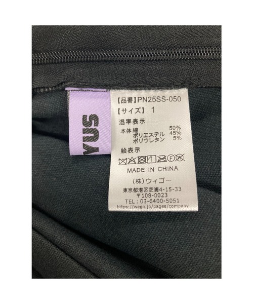 PUNYUS（プニュズ）の「合皮プリーツミニスカート（スカート・レディース・ブラック・1/2/3/4）」の12枚目の写真