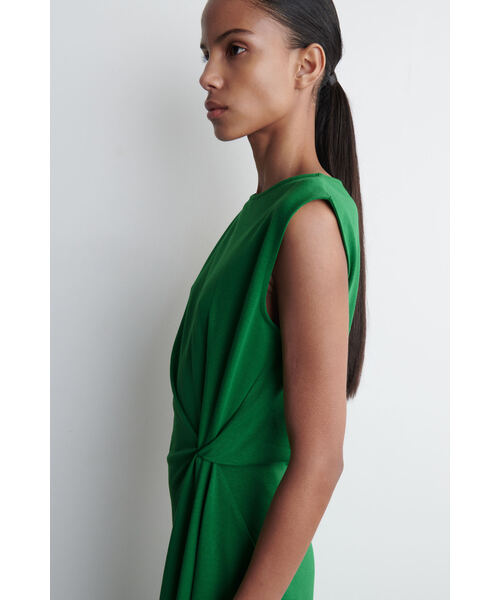 セール】ツイストディテールミディワンピース（ワンピース）｜COS