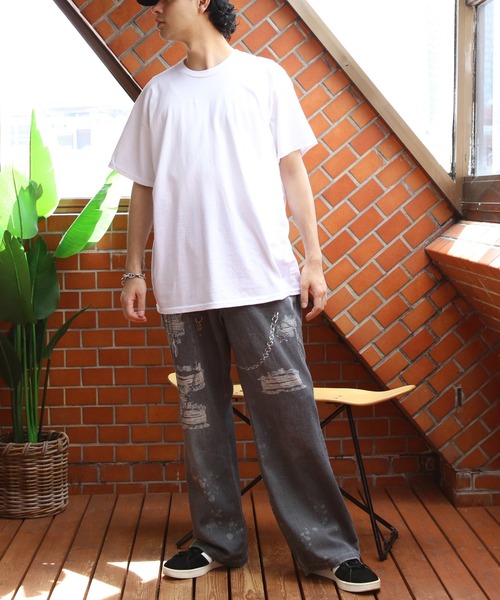 8(eight)(エイト)の「ALLデジタルプリントデニム(デニムパンツ・メンズ・ブルー/ブラック・MEDIUM/LARGE)」の9枚目の写真