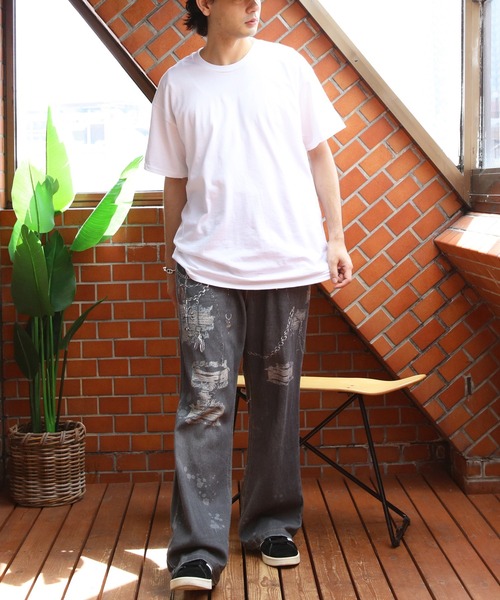 8(eight)(エイト)の「ALLデジタルプリントデニム(デニムパンツ・メンズ・ブルー/ブラック・MEDIUM/LARGE)」の11枚目の写真