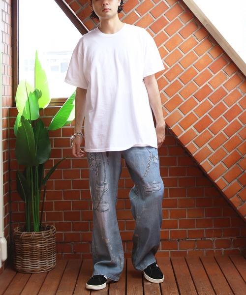 8(eight)(エイト)の「ALLデジタルプリントデニム(デニムパンツ・メンズ・ブルー/ブラック・MEDIUM/LARGE)」の16枚目の写真