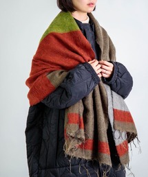 KHATA（カタ）の「[KHATA] パネルショール（マフラー）」