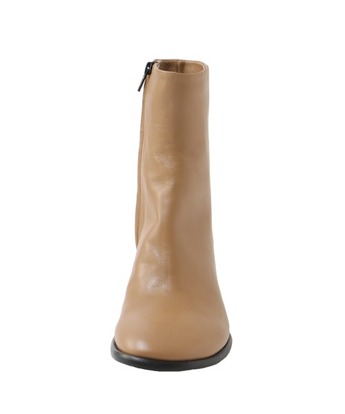 FABIO RUSCONI（ファビオルスコーニ）の「FABIO RUSCONI / GABRY short boots(レザーショートブーツ I-2747)（ブーツ・レディース・ブラック/ベージュ・37/38）」の6枚目の写真