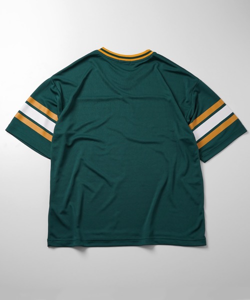 ILL'S（イルズ）の「ビッグシルエット フロントナンバリングプリント 半袖フットボールTシャツ カットソー レディース 【Soure】（Tシャツ/カットソー・メンズ・ネイビー/ホワイト/グリーン/ホワイト系その他・FREE）」の7枚目の写真