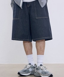 【UNISEX】Filluminate/BIG Bermudaパンツ