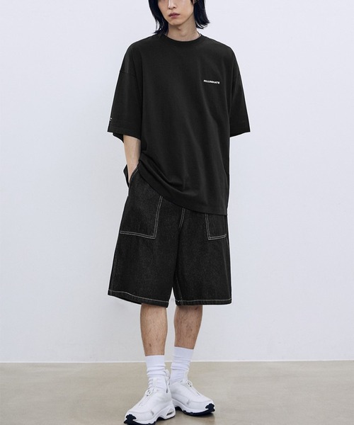 F.ILLUMINATE（フィルミネイト）の「【UNISEX】Filluminate／BIG Bermudaパンツ（デニムパンツ・レディース・インディゴブルー/ブラック・SMALL/MEDIUM）」の9枚目の写真