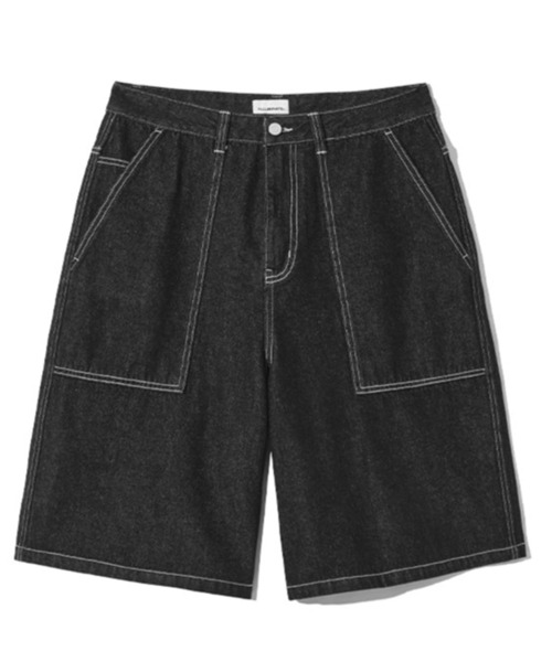 F.ILLUMINATE（フィルミネイト）の「【UNISEX】Filluminate／BIG Bermudaパンツ（デニムパンツ・レディース・インディゴブルー/ブラック・SMALL/MEDIUM）」の14枚目の写真