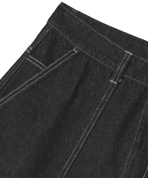 F.ILLUMINATE（フィルミネイト）の「【UNISEX】Filluminate／BIG Bermudaパンツ（デニムパンツ・レディース・インディゴブルー/ブラック・SMALL/MEDIUM）」の17枚目の写真