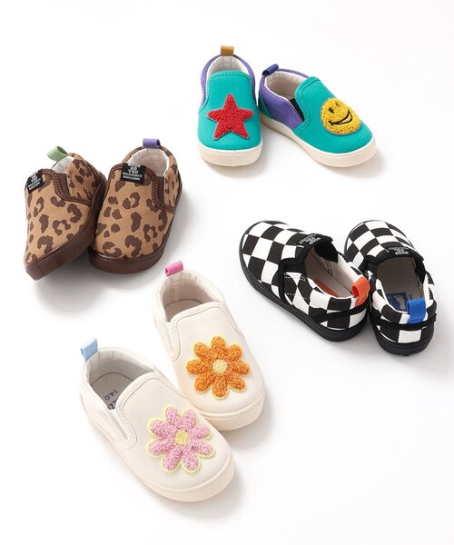 BREEZE（ブリーズ）の「左右迷わない！スリッポン（スニーカー・キッズ・ブラウン/グリーン/オフホワイト/ブラック・14/16/17/18/19/15 ）」の7枚目の写真