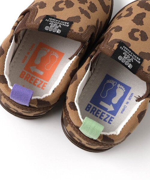 BREEZE（ブリーズ）の「左右迷わない！スリッポン（スニーカー・キッズ・ブラウン/グリーン/オフホワイト/ブラック・14/16/17/18/19/15 ）」の11枚目の写真