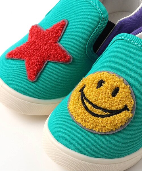 BREEZE（ブリーズ）の「左右迷わない！スリッポン（スニーカー・キッズ・ブラウン/グリーン/オフホワイト/ブラック・14/16/17/18/19/15 ）」の13枚目の写真