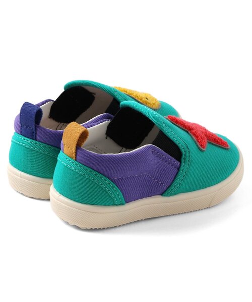 BREEZE（ブリーズ）の「左右迷わない！スリッポン（スニーカー・キッズ・ブラウン/グリーン/オフホワイト/ブラック・14/16/17/18/19/15 ）」の17枚目の写真