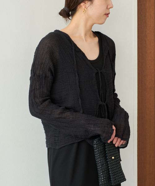 【最終値下げ】アトリエフランセ Plage 別注 2WAY RBN トップス 追加》LES ATELIERS FRANCAIS DE CONFECTION 別注 2WAY RBN