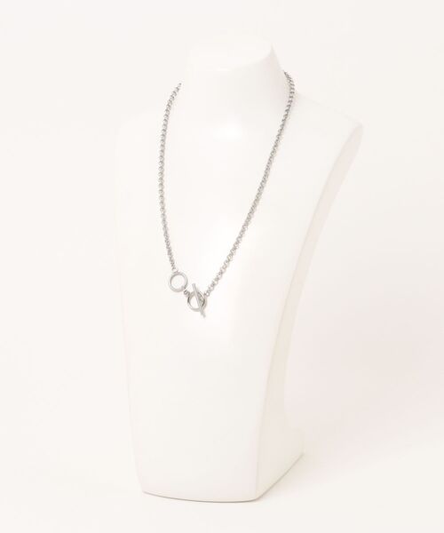 tone（トーン）の「【Tiny gem room】シンプルなグラスコードネックレス　金属アレルギー対応(MA)（ネックレス・レディース・シルバー/ゴールド・FREE）」の7枚目の写真