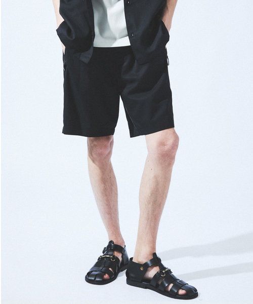 DESIGNWORKS(デザインワークス)の「【セットアップ対応】フィブリル ショートパンツ(その他パンツ・メンズ・ベージュ/ブラック・46/48/50)」の1枚目の写真