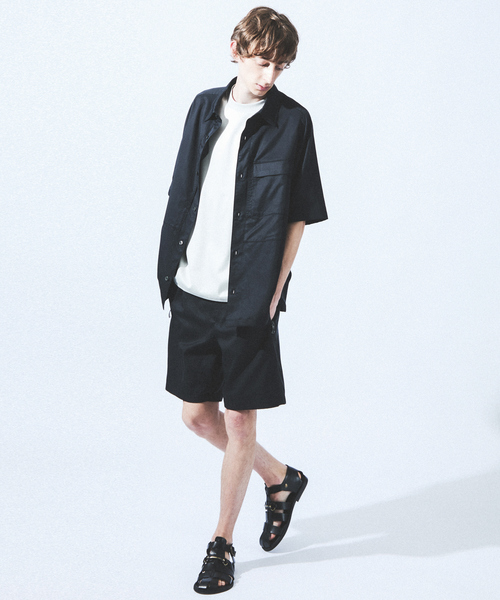 DESIGNWORKS(デザインワークス)の「【セットアップ対応】フィブリル ショートパンツ(その他パンツ・メンズ・ベージュ/ブラック・46/48/50)」の3枚目の写真