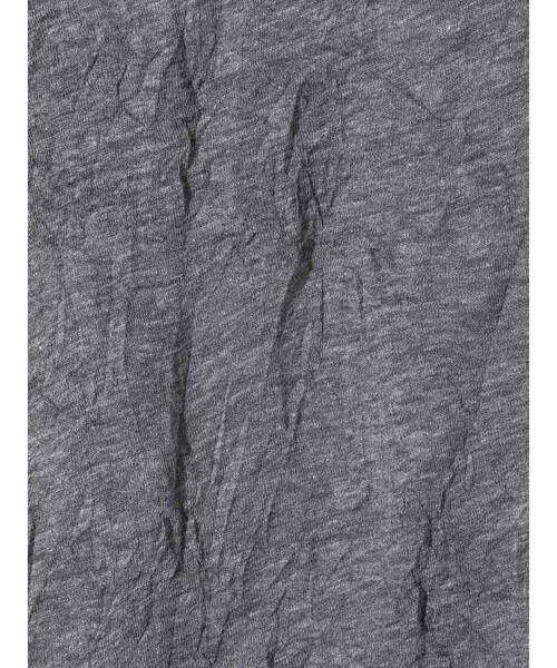 MIDIUMISOLID（ミディウミソリッド）の「MIDIUMISOLID for Ladies シアーハイネックインナー（Tシャツ/カットソー・レディース・チャコールグレー/オフホワイト/ピンク/ブラック/ベージュ・FREE）」の6枚目の写真