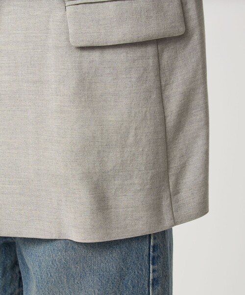 green label relaxing（グリーンレーベルリラクシング）の「パウダリー ノーカラー ジレ（ベスト・レディース・ライトグレー/ブラック/モカ/その他1・FREE）」の6枚目の写真