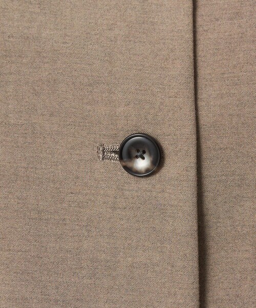 green label relaxing（グリーンレーベルリラクシング）の「パウダリー ノーカラー ジレ（ベスト・レディース・ライトグレー/ブラック/モカ/その他1・FREE）」の14枚目の写真