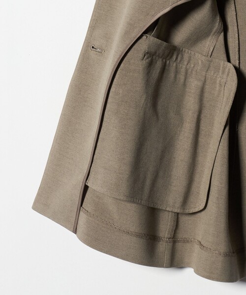 green label relaxing（グリーンレーベルリラクシング）の「パウダリー ノーカラー ジレ（ベスト・レディース・ライトグレー/ブラック/モカ/その他1・FREE）」の17枚目の写真